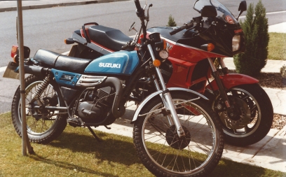 Suzuki TS185 &amp; Kawasaki GPz750R